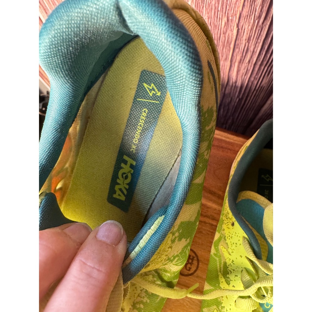 Hoka Crescendo XC Running Spikes Mens 10 Womens 11.5 Green Teal 1141272 LLC - Picture 6 of 9